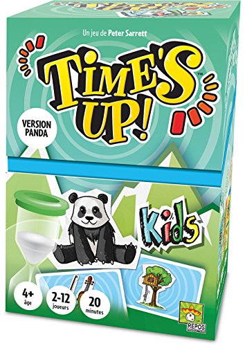 Repos Production | Time's Up! : Kids - Version Panda | Jeu de société | À partir de 4 ans | 2 à 12 joueurs | 20 minutes