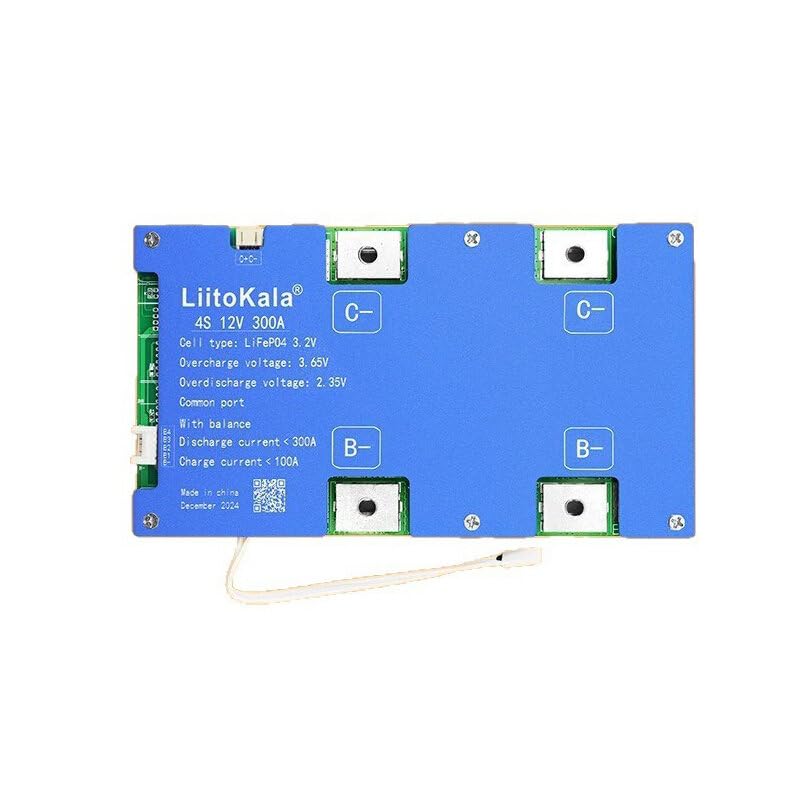 VIDOO Scheda Protezione Sistema Gestione Batteria 4S 12V Protezione Alta Corrente Sovraccarico Scarica Profonda Avviatore Automobilistico-300A
