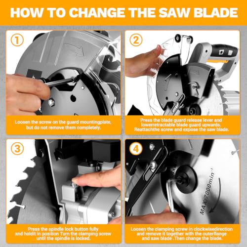 DEKOPRO 10-Inch Compound Miter Saw