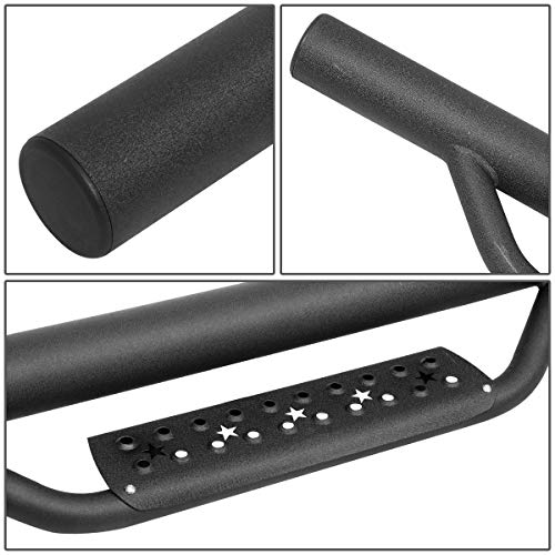Estribos 3 pulgadas DNA Motoring para Jeep Wrangler 07-17 miniatura 3