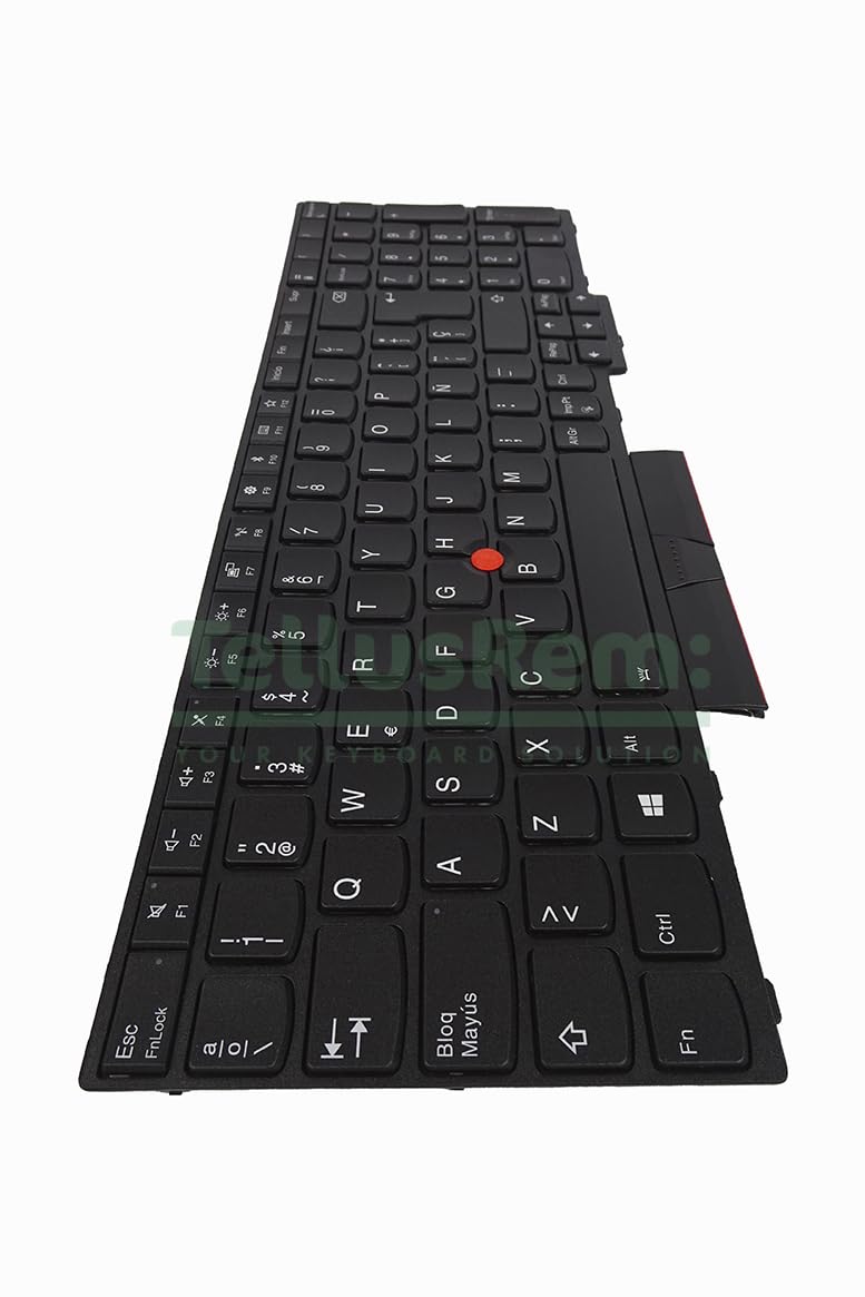 Teclado de respuesto Español retroiluminado para Lenovo Edge L580 E580 P52 P72 T590 T580s