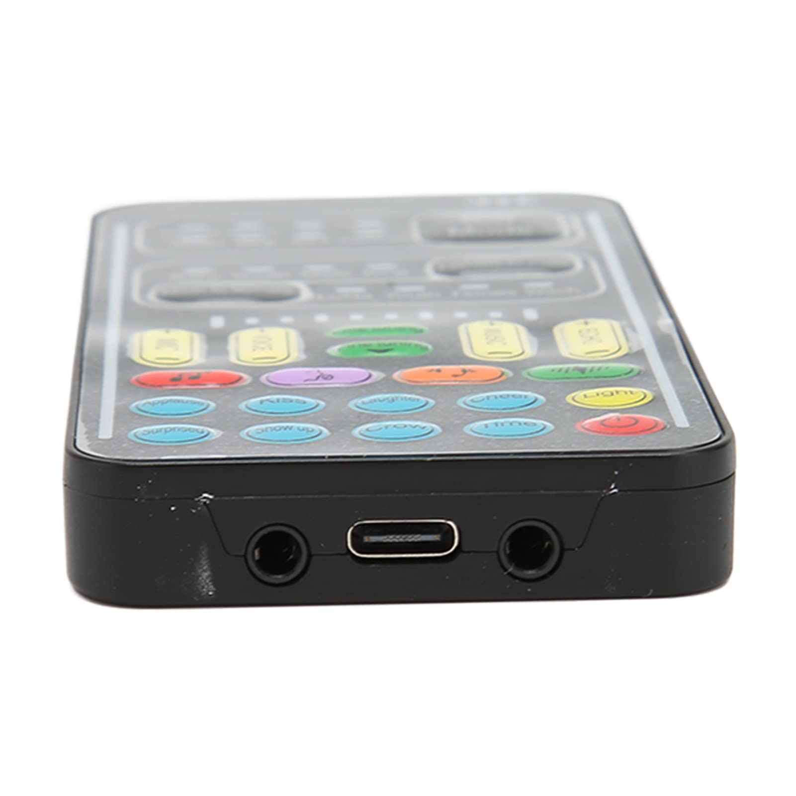 Cambiavoce portatile, 8 effetti sonori Plug and Play Riduzione del rumore Mini Cambiavoce 4 Controllo del volume Microfono portatile Cambiavoce