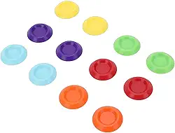 GLOGLOW Prato de água para Répteis, Tigelas de Terrário Tigela de Alimentador Minúsculo Prato de Comida de 1,3 Polegadas para Leopardo Barbudo Dragão Camaleão Eremita Caranguejo Dubia Grilo