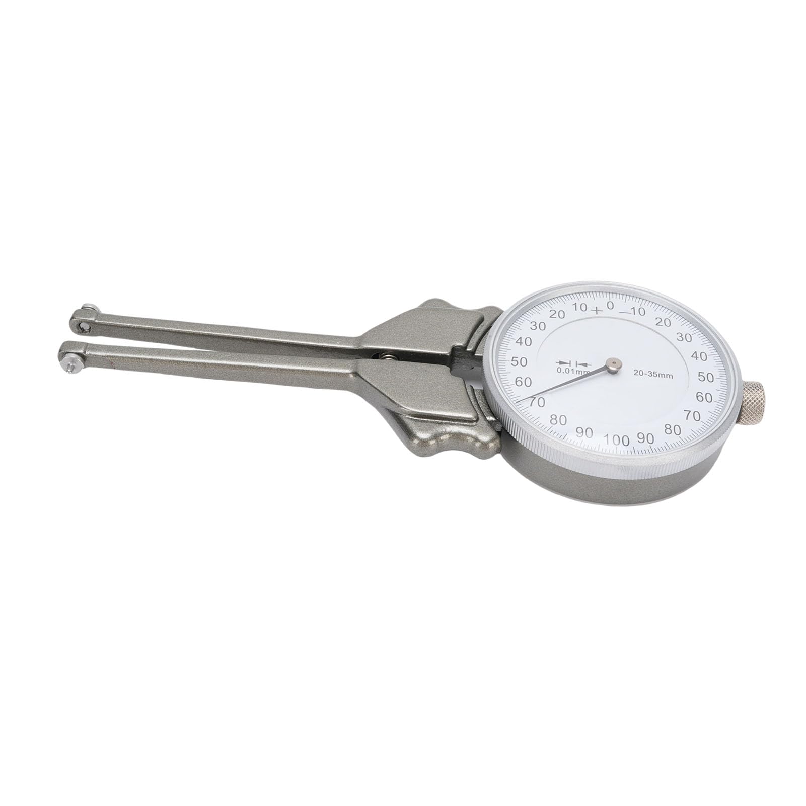 FTVOGUE Suwmiarka Wewnętrzna Stop Aluminium Suwmiarka Wewnętrzna Zakres 20–35 Mm Podziałka 0,01 Mm Głębokość 70 z 12 Głowicami do Pomiaru średnicy Wewnętrznej Rowka