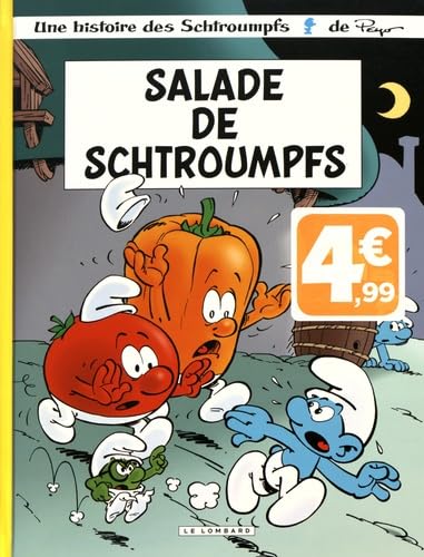 Les Schtroumpfs Lombard - Tome 24 - Salade de S... [French] 2803670941 Book Cover