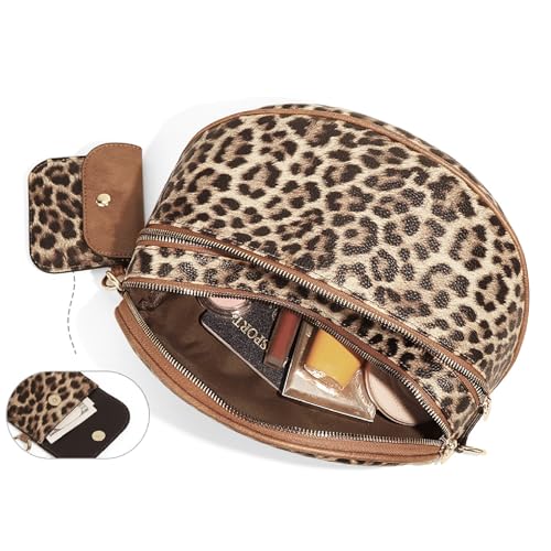 Image of Dyalsa Small Crossbody Bags for Women Canvas /PU Mini Crossbody Purse, Shoulder Bag Traveling Workout