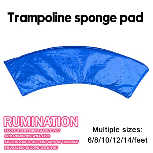 Tapis de protection pour trampoline rond de remplacement résistant à l'eau