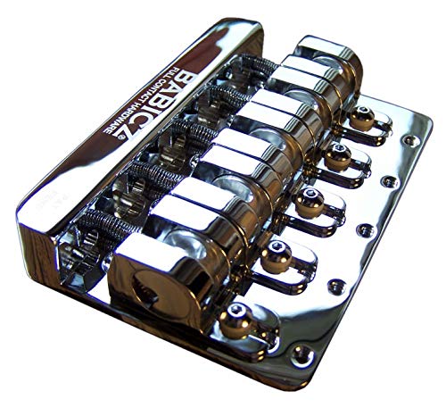 FCH-5 5-Hole Mount Original Series"Puente para bajo eléctrico, 5 cuerdas, cromo
