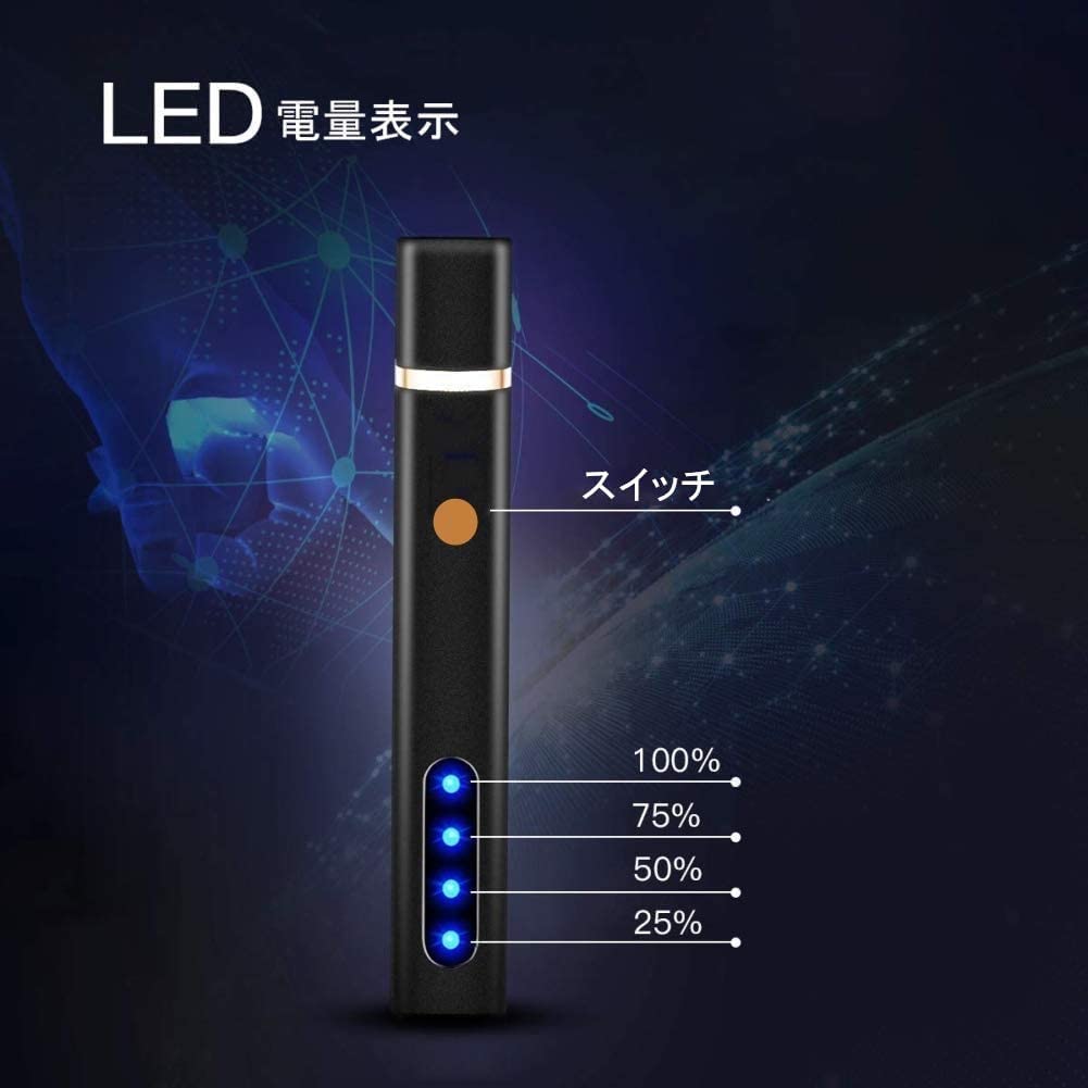 プラズマライター 電気 usb充電式 防風 軽量 薄型 メタルラ BBQ お墓参り 電子ライター