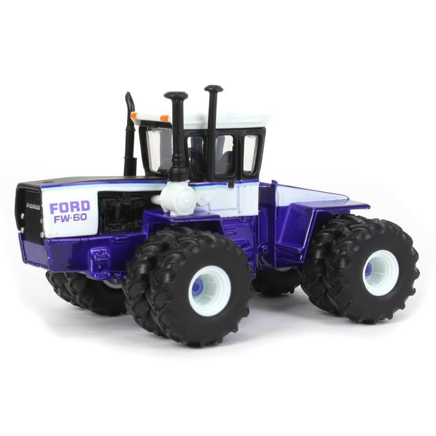 Amazon.com: ERTL 1/64 Purple Ford FW-60 4WD Tractor with