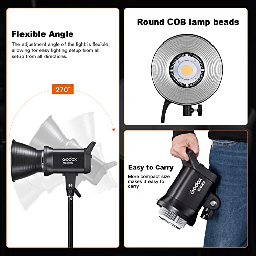 Image of Godox SL60IID LED Video Light 70Ws 5600K Version CRI 95+ Qa>90