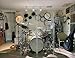Drum Shield | Portable 4-Panel 2ft x5ft Acrylic Sound Barrier | Full-Length Stainless Steel Hinges | Drum Cage for Home, Church, Practice & Performances.(4 panels)