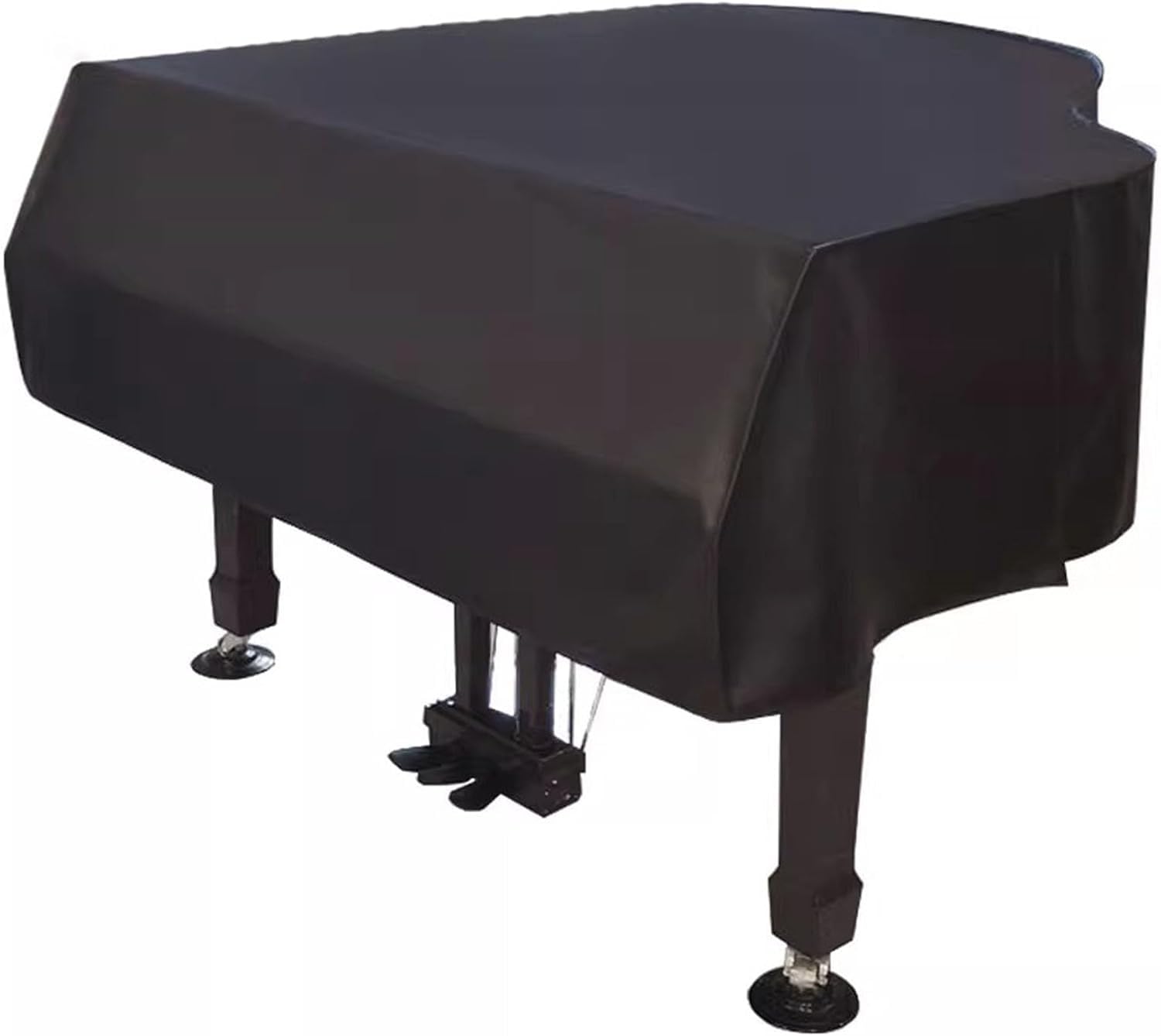 Housse de piano à queue 180cm en cuir A avec protection de pupitre intégrée