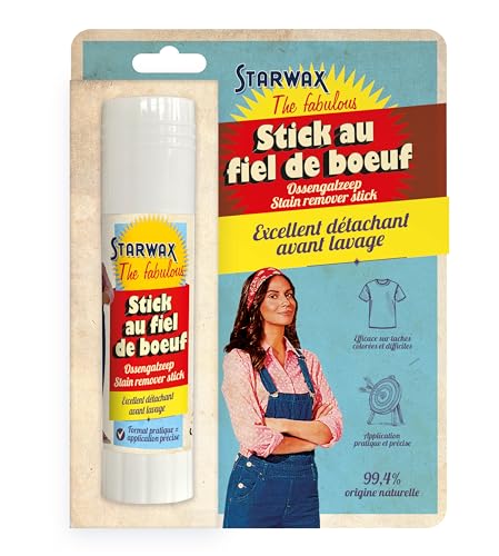 STARWAX FABULOUS Stick détachant au fiel de bœuf, 40g