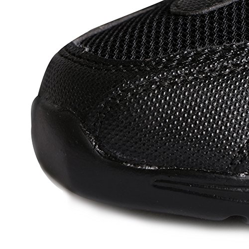 Women's Jazz Shoes Mesh Split Sole Dance Sneakers Ladies Lace Up Ballroom Fitness Dancing Shoe #TOP3