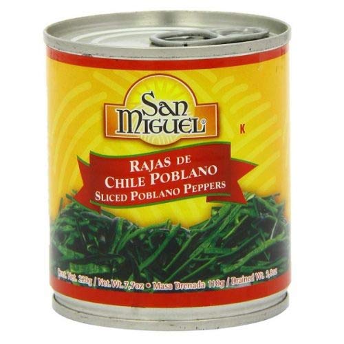 San Miguel Poblano Rajas (bandes) 220 g