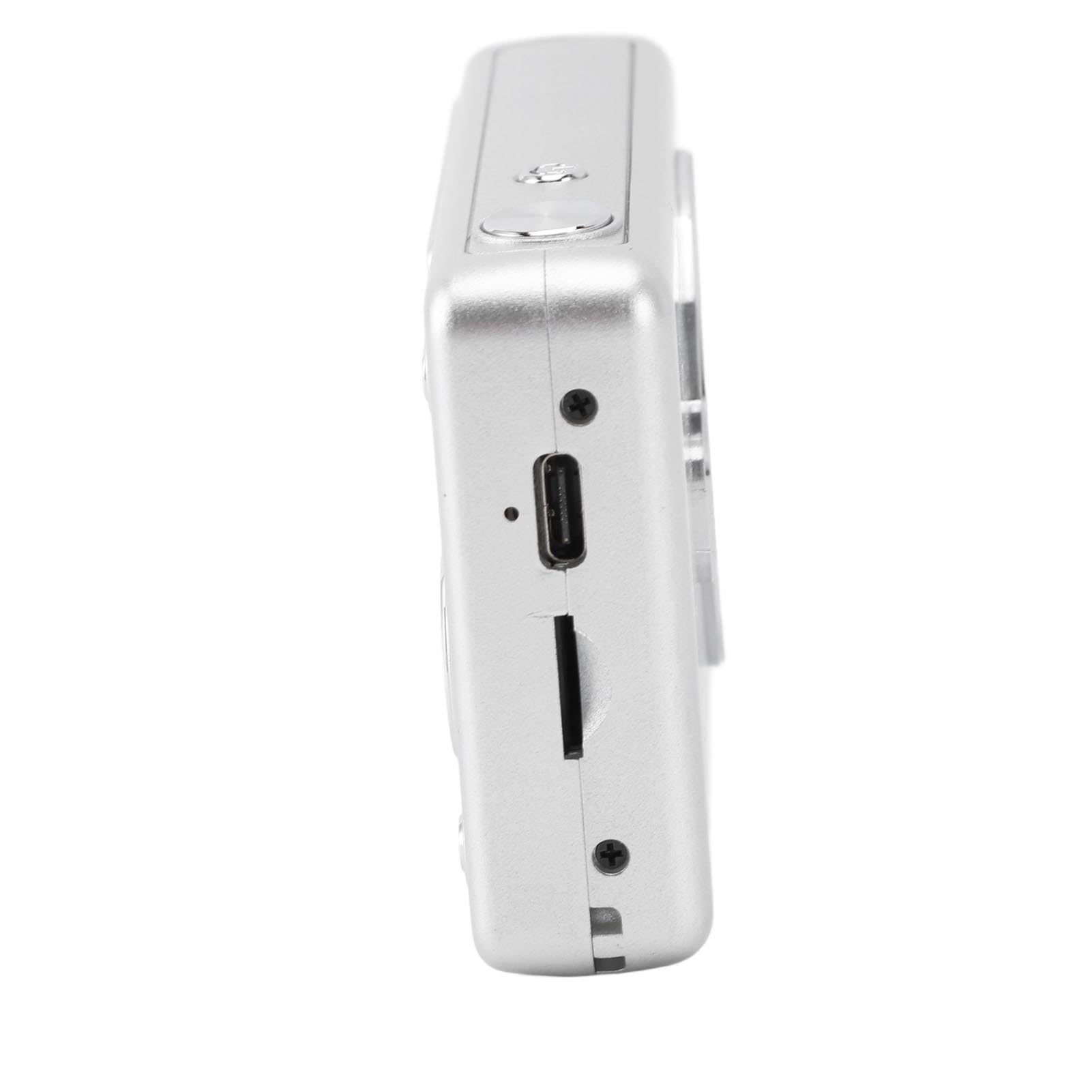 Cámara Digital, Cámara de Enfoque Automático 1080P, Cámara Digital de Apuntar y Disparar con Zoom de 16X, Pantalla TFT de 2,4 Pulgadas, Cámara Pequeña Compacta de 50MP
