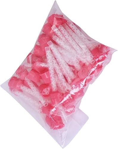 100 puntas de mezcla de impresión 1:1 para mezclar uniformemente (7003 rosa 0.256 in (1:1))