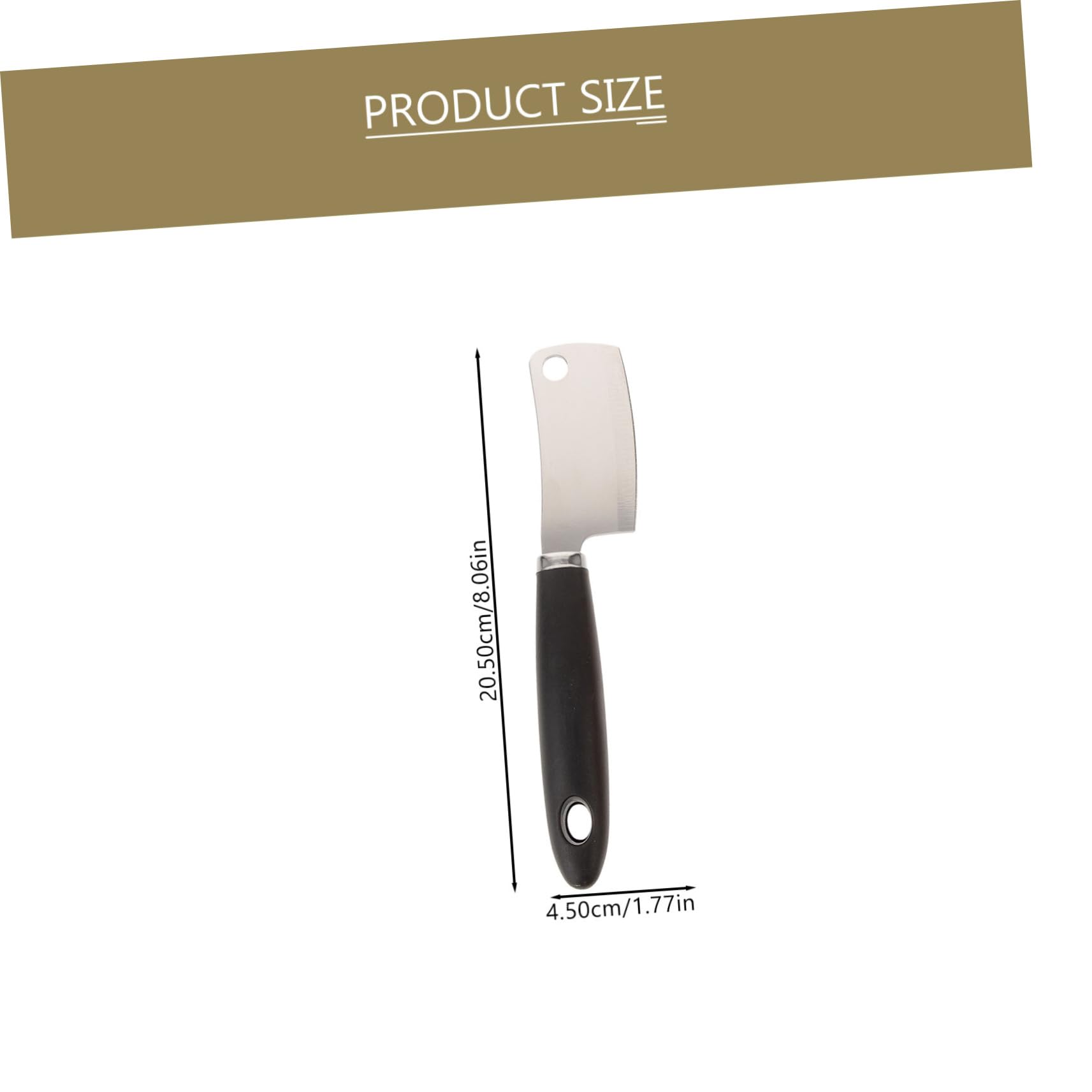 Cabilock Stainless Steel Cheese Slicers 2-piece Handheld Cheese Cutters Perfect for Fruit and Vegetable Cutting