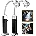Produktbild Migimi Grill Lampe, Grill Licht Magnetische LED 360°Verstellbare BBQ Licht Set, Grill Zubehör Flexibel BBQ Lampe Outdoor Lampen für Grillen im Freien, Grill Lichter Batteriebetrieben (2 Pack)