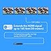 OREI 4K 1x4 HDMI Extender Splitter Over CAT6/7 Ethernet Cable Up to 4K@30Hz upto 165 ft-1080P@60Hz upto 230 ft, IR control, EDID, HDMI Loop Out (HD14-EX165-K)