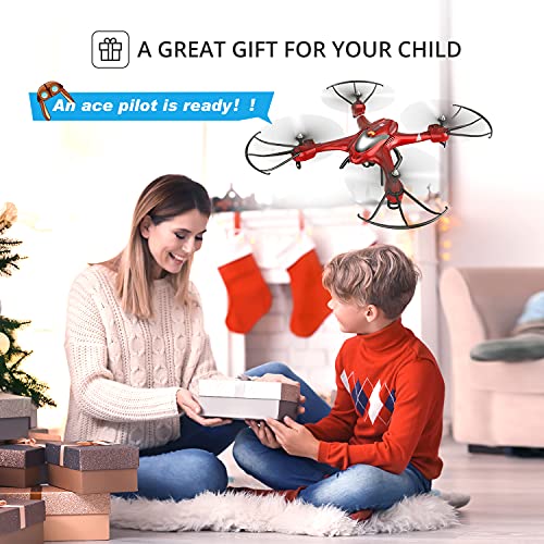 Holy Stone Hs200 Fpv Drone With Camera 720P Hd Live Video For Adults And Kids Rc Wifi Quadcopter With Voice App Control, Altitude Hold, 3D Flip, One Key Function, 2 Batteries, Easy To Fly For Beginners #TOP5