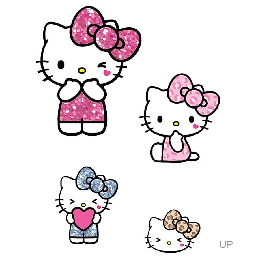 Amazon.co.jp: ハローキティ[シールシート]4サイズステッカー