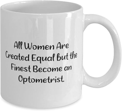 Miniatura 2 de Beautiful Optometrist Gifts, All Women Are Created Equal but the, Epic Birthday 11oz 15oz Mug For Men Women, Cup From Friends, Optometry, Vision,