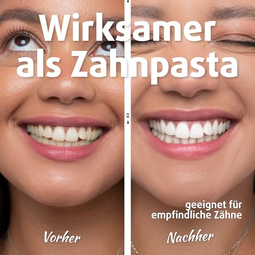 PearlSmile Teeth Whitening Powder - Zahnaufhellung Sehr Gut 2024-2025 - Zahnpulver für Weiße Zähne - Zahnbleaching & Aufhellung - Bleaching… – Ansicht 4