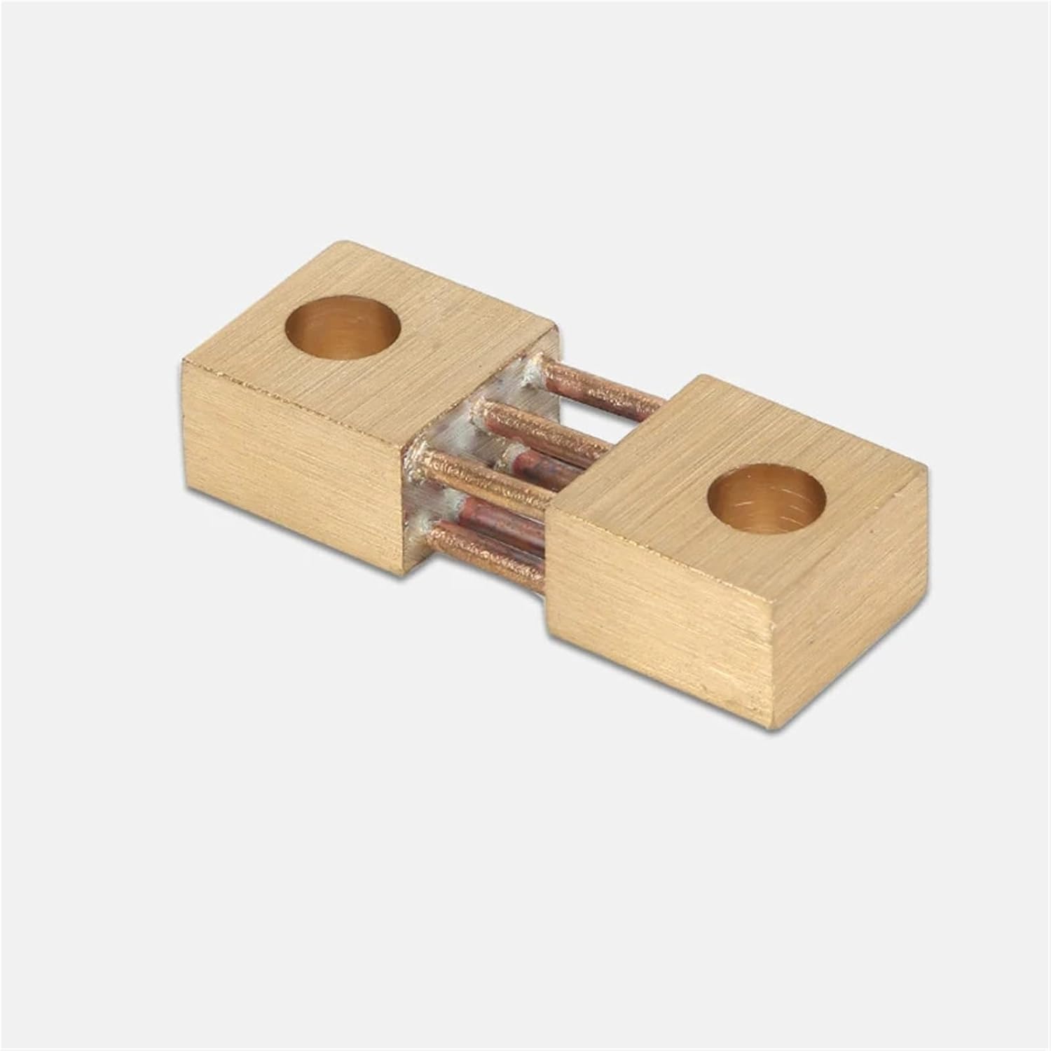 FL-19 Shunt 75A 100A 100A 200A 300A 400A 500A 75mV Welding Machine Brass Resistor DC Shunts for Current Analogue Panel Meter 1Pcs(150A)