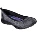 Skechers Microburst Hyped Up Womens Slip On Skimmer Sneakers Black 9