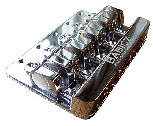 FCH-5 5-Hole Mount Original Series"Puente para bajo eléctrico, 5 cuerdas, cromo