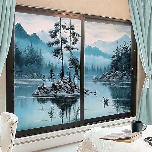 Película decorativa para ventana estilo vitral natura miniatura 1