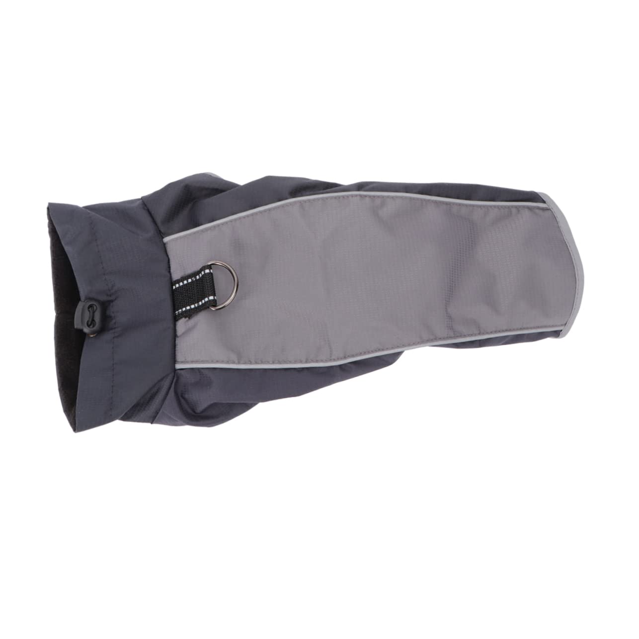 INOOMP 2pezzi Cappotto Invernale per Cani di Taglia s Giacca Calda per Cani con Fodera Imbottita e Dettagli Riflettenti Abbigliamento per Esterni Nero