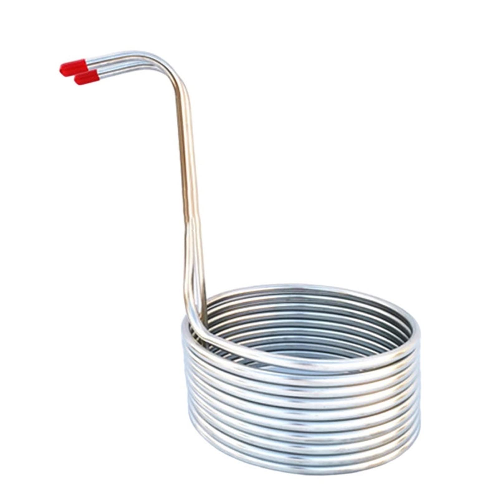 Accesorios de hardware Bar Serpentín de enfriamiento de cerveza de acero inoxidable, Suministros de cocina Herramienta de elaboración casera, Máquina para hacer vino Tubería enfriadora de mosto de hot