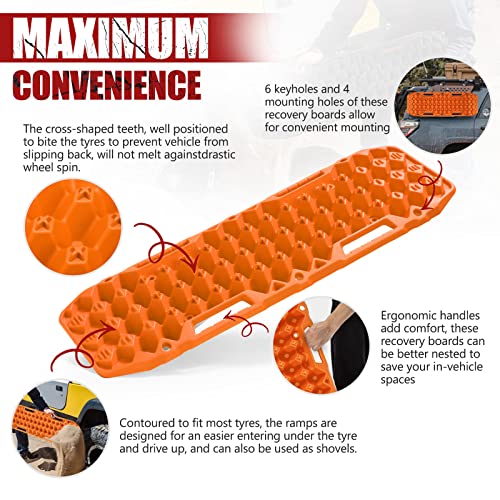 Bunker Indust BI-RTK10-ORG-FRD Off Road Traction Boards thumb #2