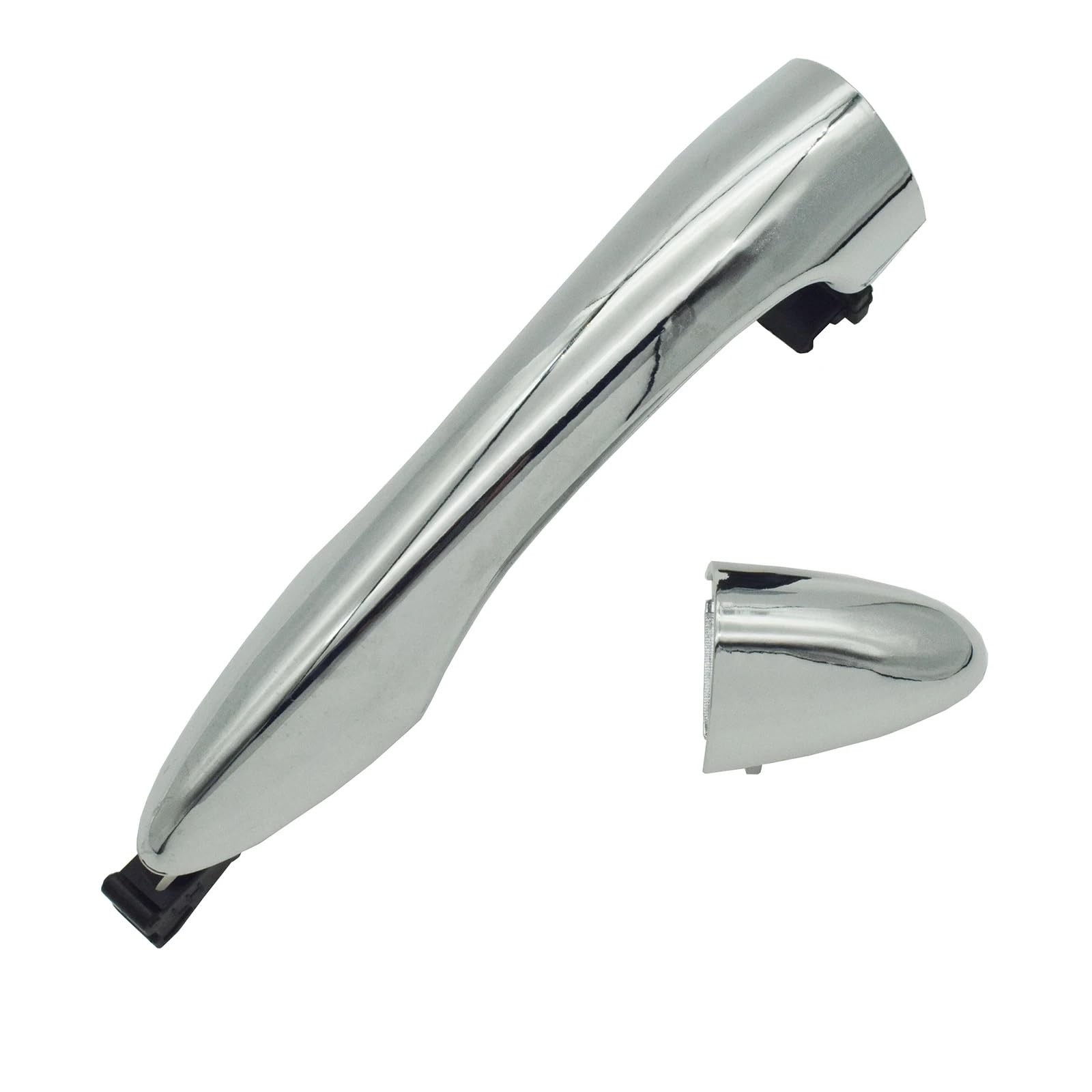 Ohkylsd Rear Left Side Door Handle Chrome Front Rear Left Right Outside Door Handle For Kia For Sportage 2.0L 2.4L 3.3L 2011 2012 2013 2014 2015 2016 Replacement Handles(Rear Left Side)