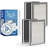 Medify MA-25 Genuine Replacement Filter Set for Allergens, Smoke, Wildfires, Dust, Odors, Pollen, Pet Dander | 3 in 1 with Pre-filter, True HEPA H13 and Activated Carbon for 99.9% Removal | 3-Pack(similar to stock photo)