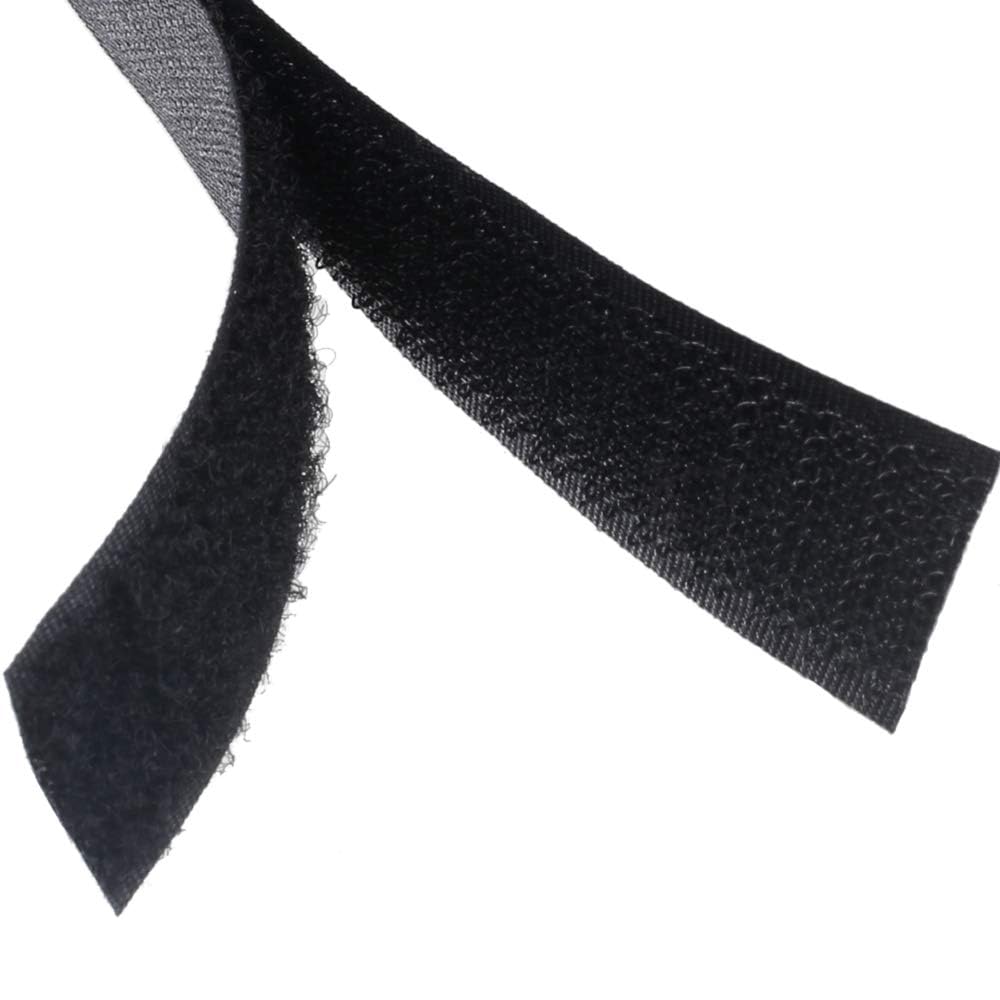 Nastro Cucire Hook And Loop 5m X 2cm - Nero, Per Tende, Zanzariere, Abbigliamento, Fai Da Te - Foto 7