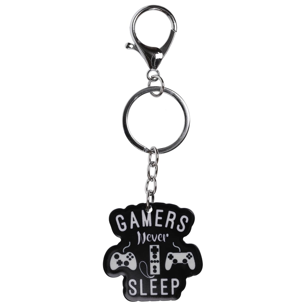 Stands Out, Supplying Outstanding Gifts Gamers Never Sleep Gamer Lovers Novelty Keyring