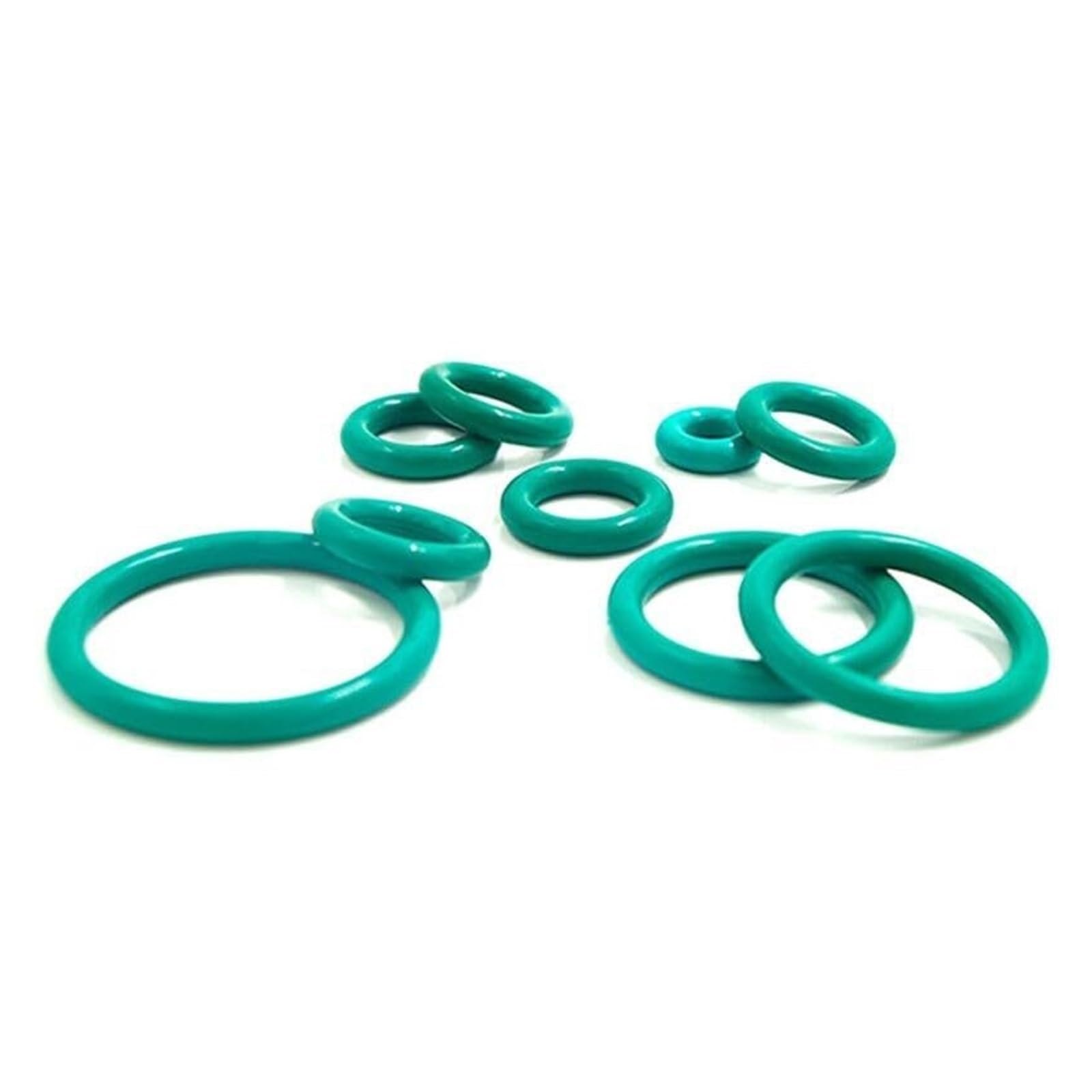 Pierścień uszczelniający Zielony FKM O-ring Grubość uszczelki Uszczelki olejowe Podkładka paliwowa, O-ringi z gumy fluorowej OD*WD 3MM(325x3(1pcs))