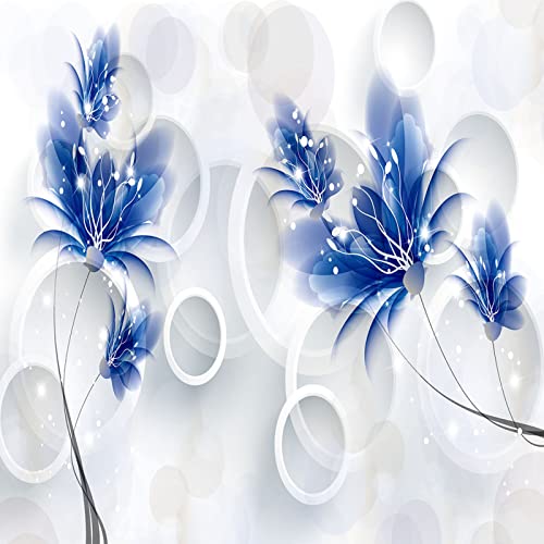 Couverture en flanelle de qualité supérieure à impression numérique 3D fleurs - 7