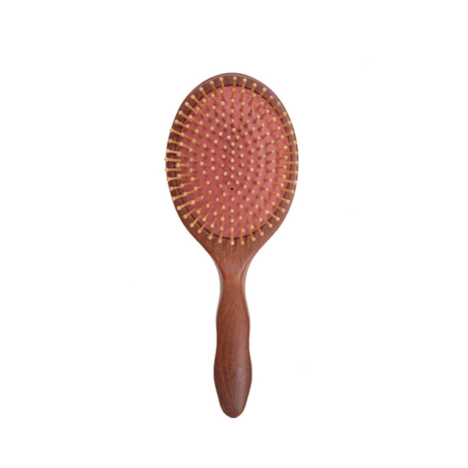 Cepillo for el cabello, peine de masaje, cepillo for el cabello grande, plano, natural, ecológico, con mango de madera for hombres y mujeres con cabello largo grueso, rizado y ondulado ( Size : A )