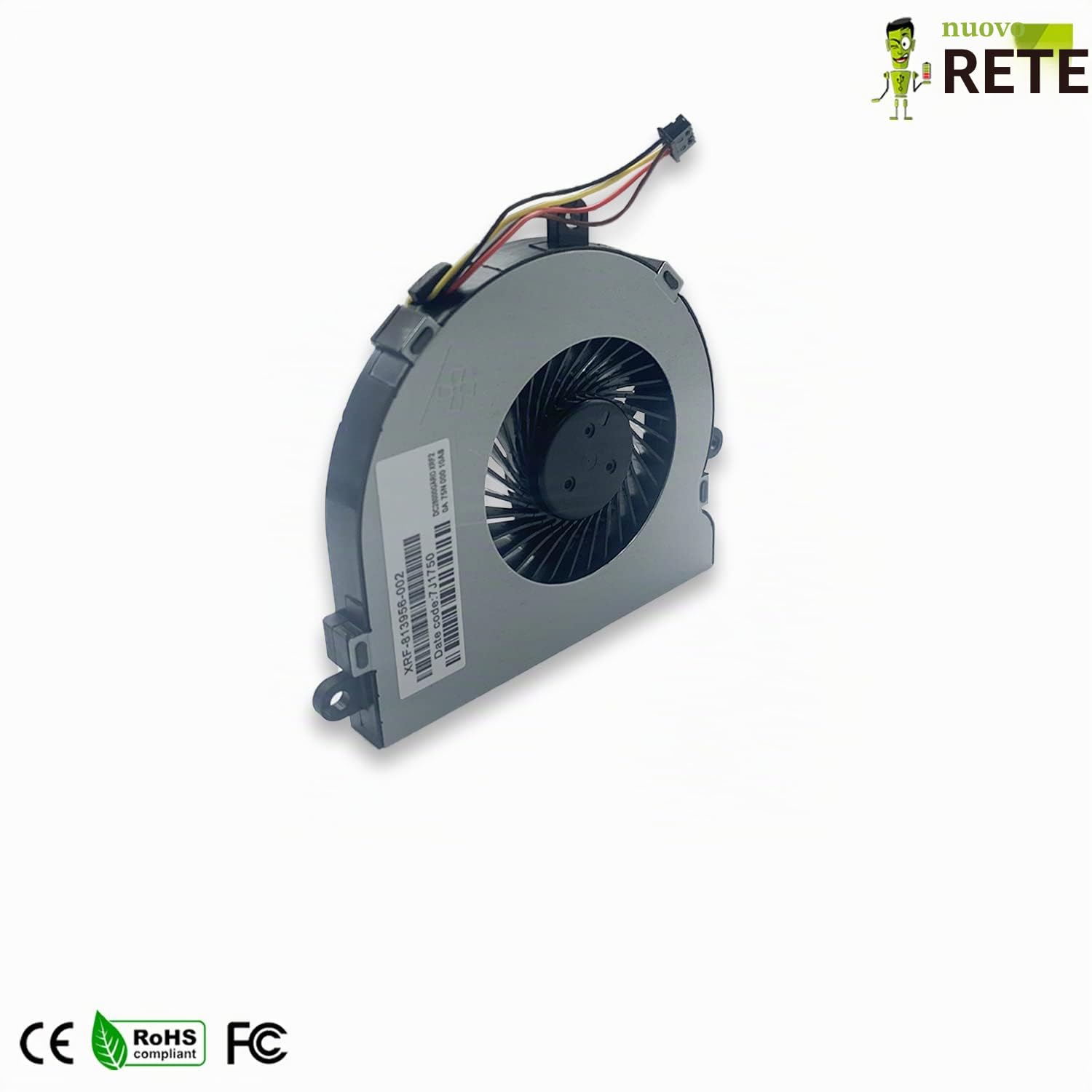 new net - Ventola CPU Fan Compatibile con HP 925012-001 SPS-925012-001 [Slim - Diametro 45 mm]