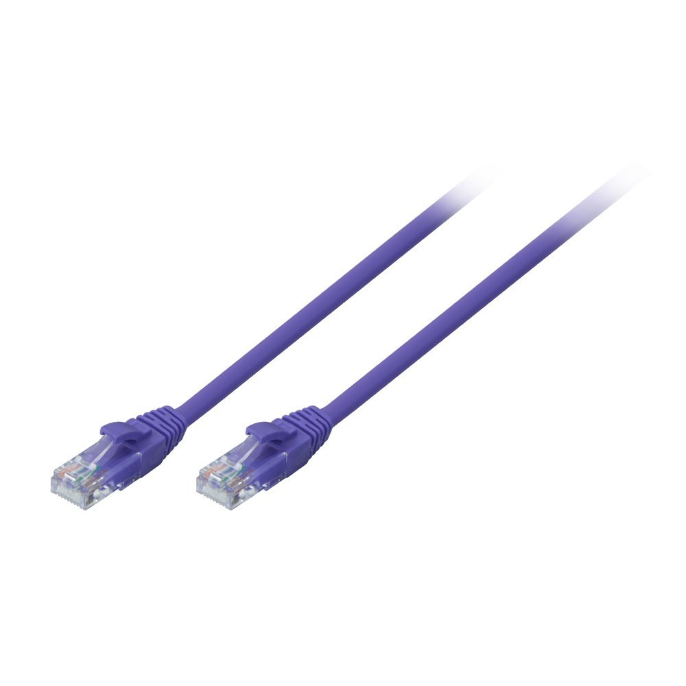 Lindy 3m Cat.6 U/UTP Ethernet Cable, Purple