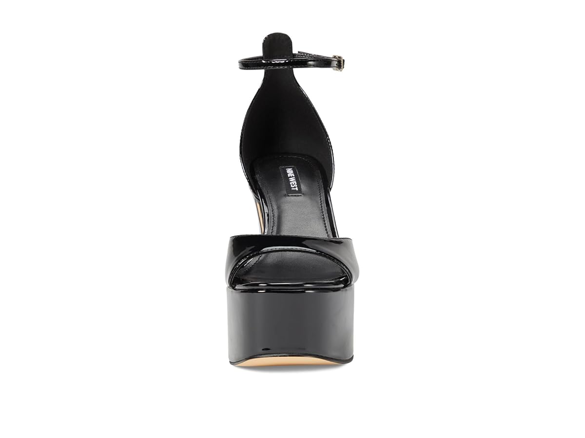 【Nine West】Liya ストラップ★ブロックヒール レザー サンダル Amazon.com | Nine West Women's Liya3 Heeled Sandal, Black