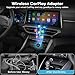 Mini Wireless CarPlay Adapter for iPhone, 2025 Upgrade Wired CarPlay to Wireless, Mini USB Design for Cars with Built-in Wired Apple CarPlay, Plug and Play, Fast Stable Connection Car Play for iPhone