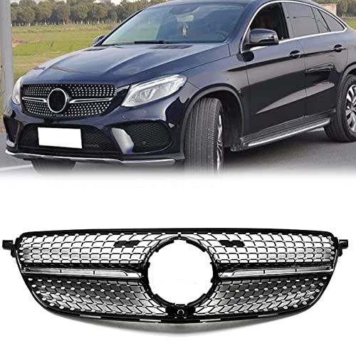 Calandre diamant pour Benz GLE Coupé W292 2015-2019 grille noire