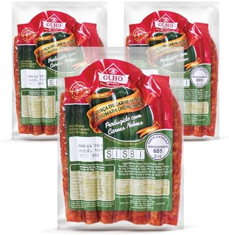 Linguiça Húngara Salaminho Defumado Para Tábua De Frios 300g