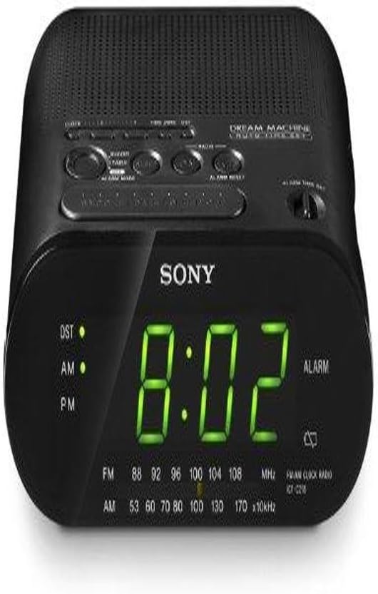 Sony Dream Machine ICFC740 Dual Alarm Clock Radio Home